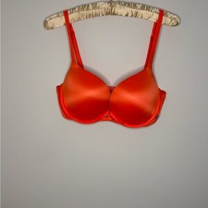Victoria's Secret Vibrant Orange Bra 32DD